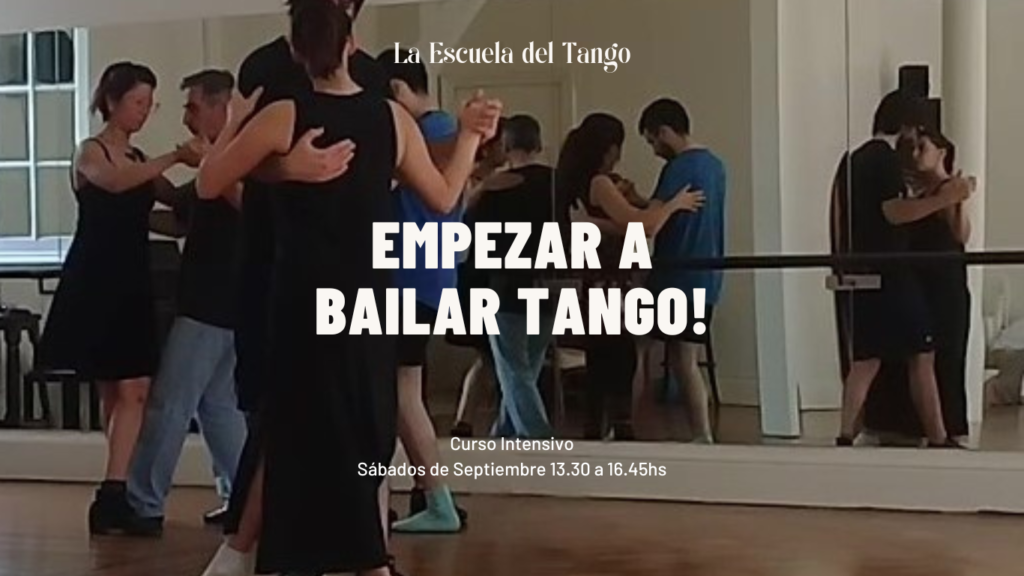 Apernder a Bailar Tango para Principiantes Sábados de Septiembre